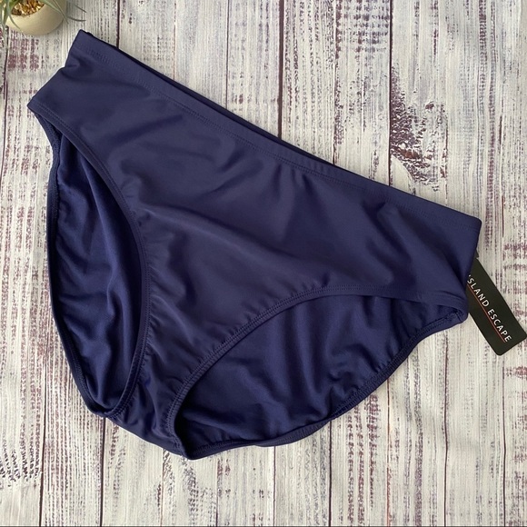 Plus Size Bikini Swim Bottoms Briefs Full Coverage - Picture 1 of 4
